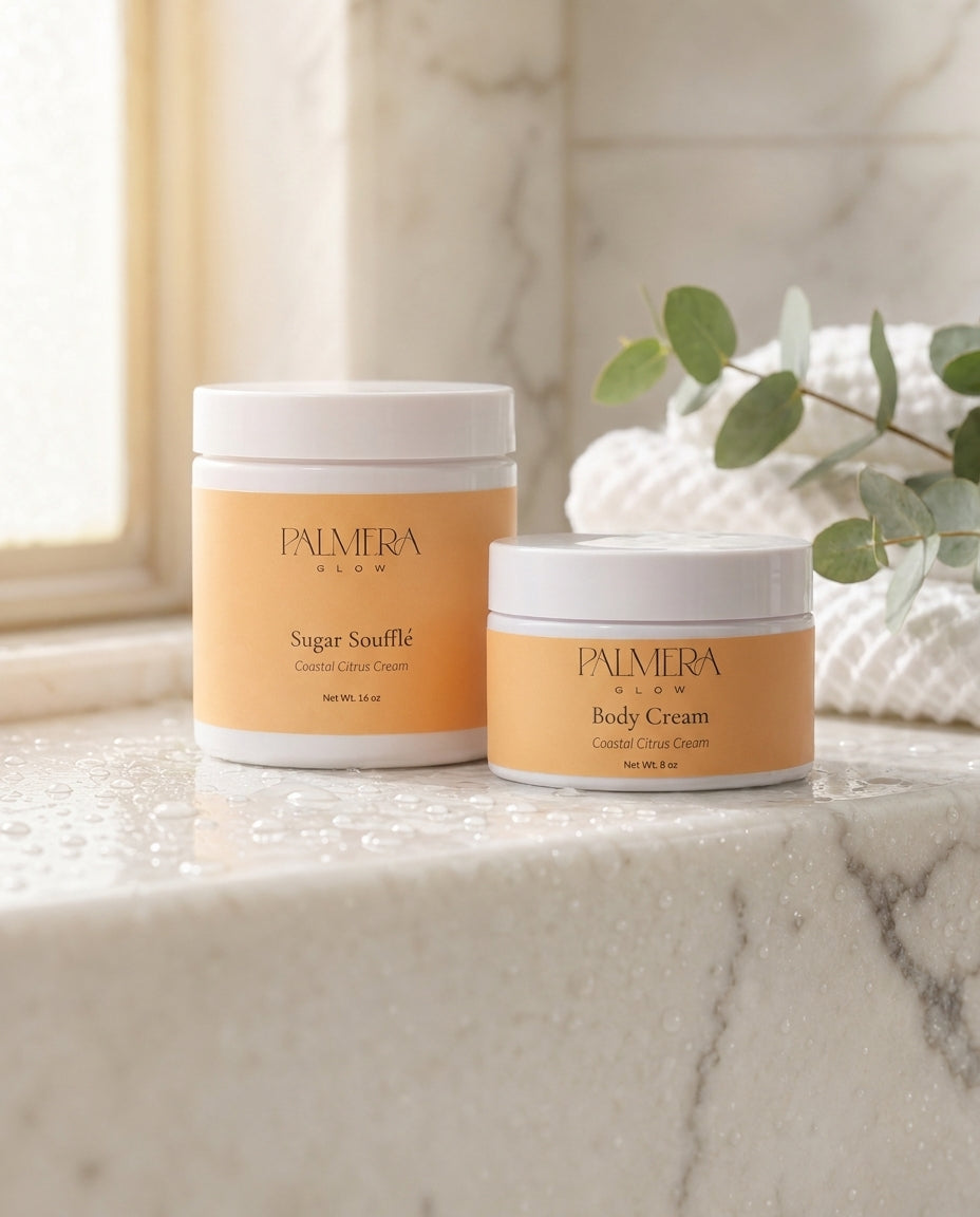 The Glow Duo-Coastal Citrus Cream