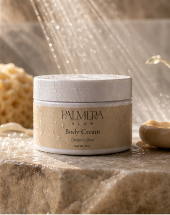 Body Cream-Coconut Glow