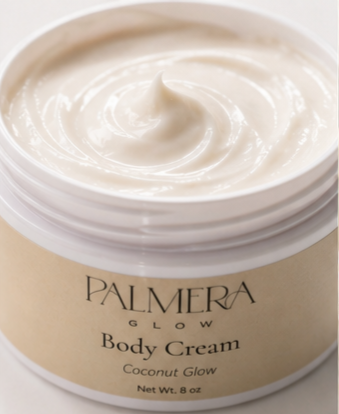 Body Cream-Coconut Glow