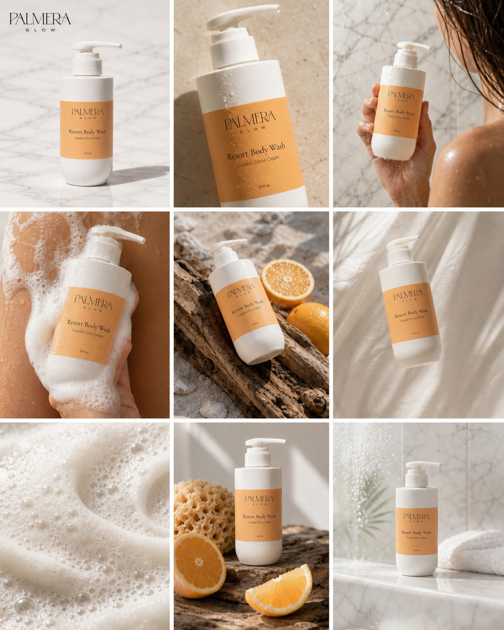 Coastal Citrus Cream - Resort Body Wash