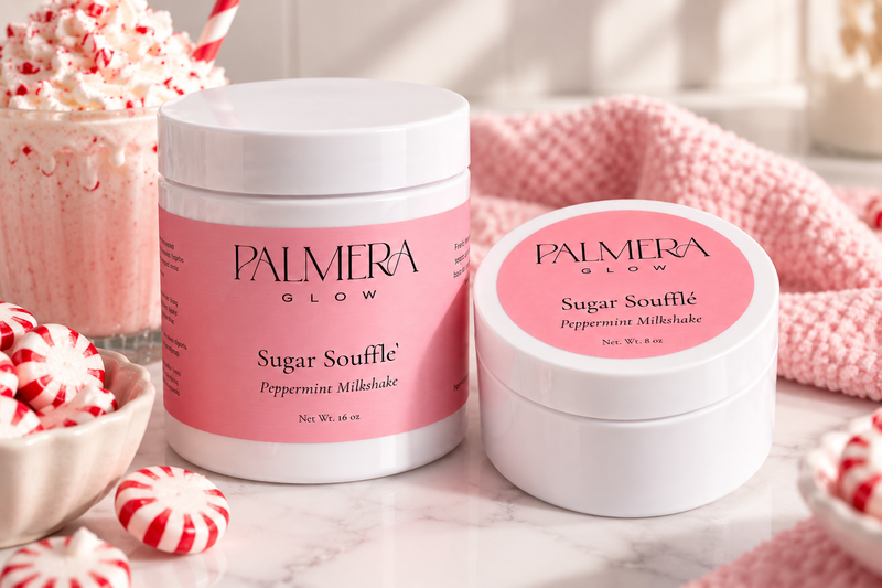 Sugar Soufflé Sugar Scrub Peppermint Milkshake