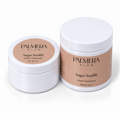 Vanilla Tradewinds Sugar Soufflé, 8 oz and 16 oz jars